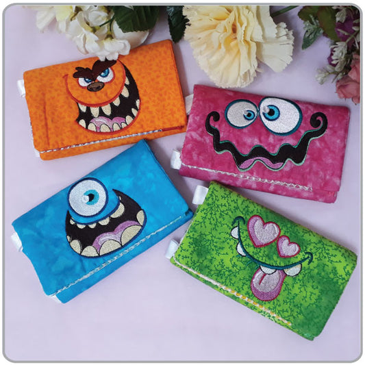 EW196 - ITH Tri Fold Monster Wallets