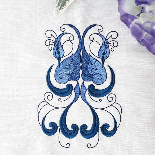 EW217 - Shaded Elegant Birds