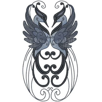 EW217 - Shaded Elegant Birds