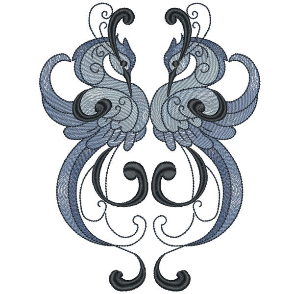 EW217 - Shaded Elegant Birds