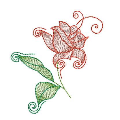 EW218 - Decorative Roses