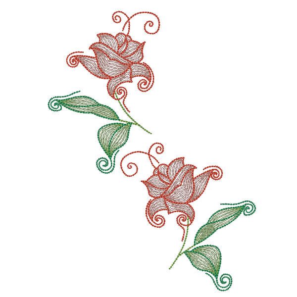 EW218 - Decorative Roses