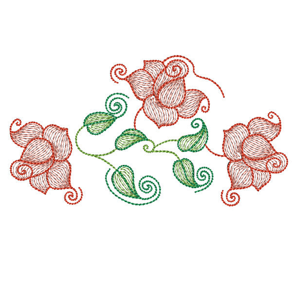 EW218 - Decorative Roses