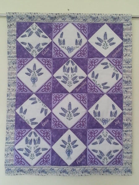 EW302  Magic Lavender Quilt