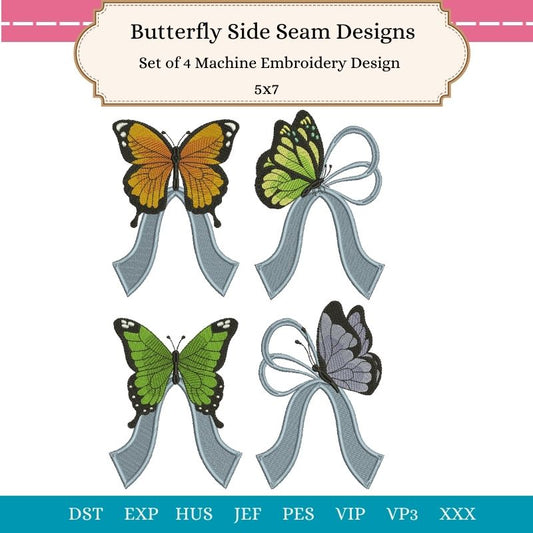 EW421 Butterfly Side Seam Designs