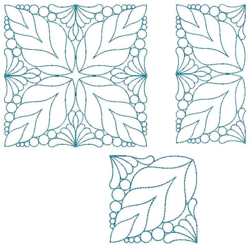 EW424  Swirls and Pearls Blocks 1