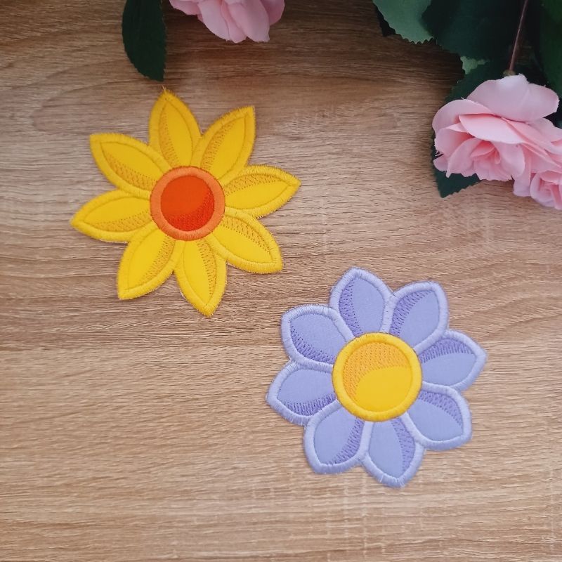 EW430  ITH Summer Flower Coasters