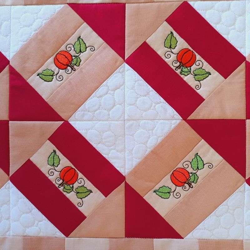 EW439  Fall Crossroads Table Runner - July 25