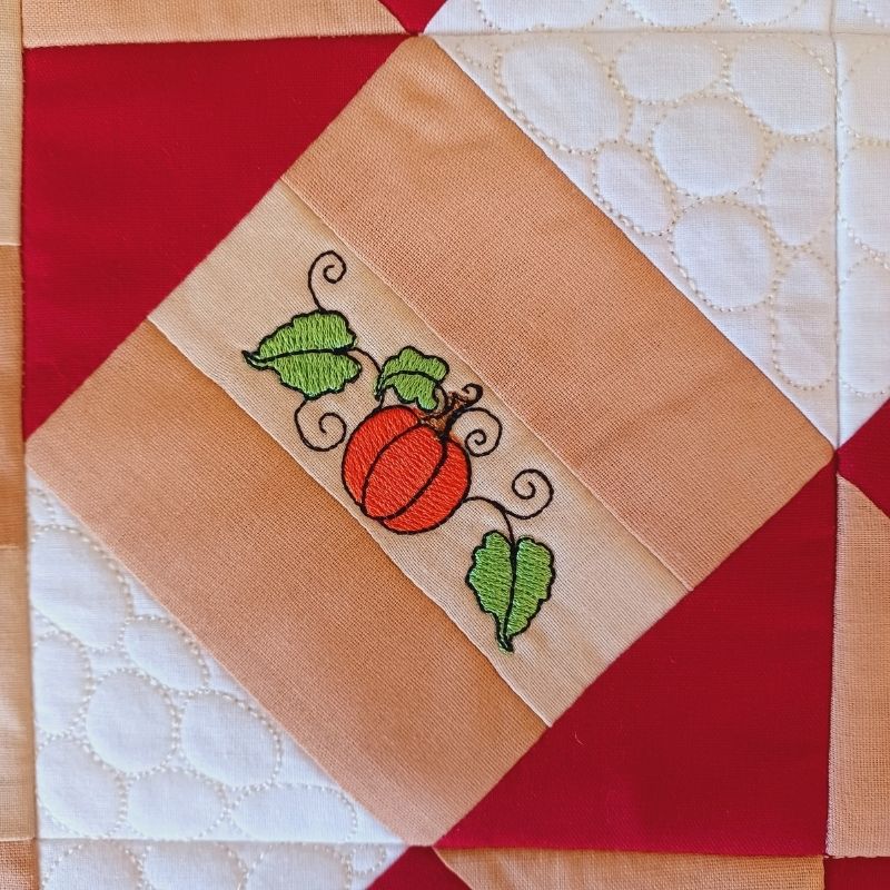 EW439  Fall Crossroads Table Runner - July 25