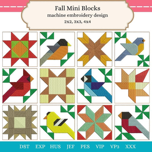 EW442 - Fall Mini Blocks