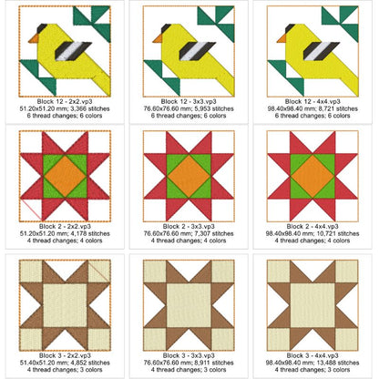 EW442 - Fall Mini Blocks