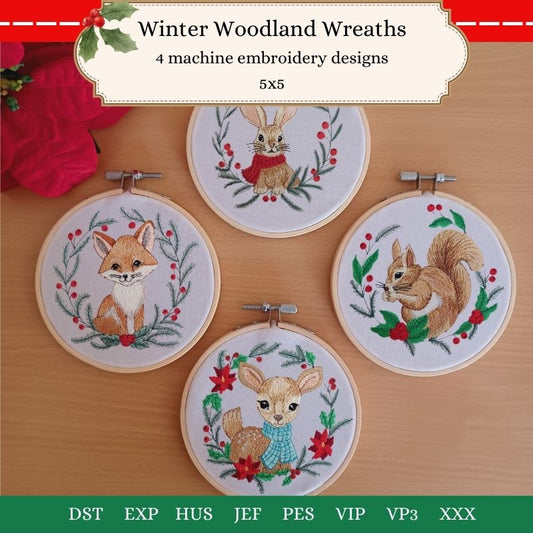 EW449 - Winter Woodland Wreaths