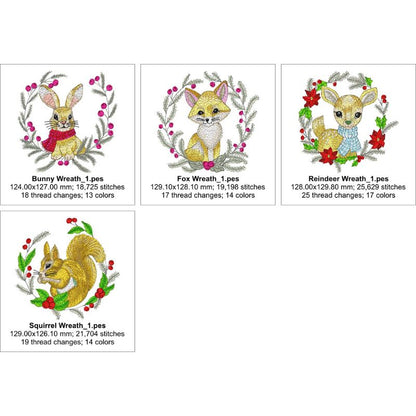 EW449 - Winter Woodland Wreaths