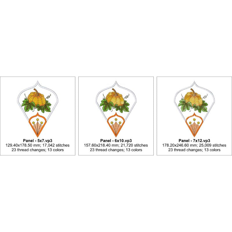 EW451 - Autumn Pumpkin Table Topper