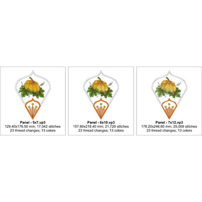 EW451 - Autumn Pumpkin Table Topper