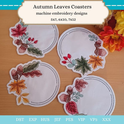 EW452 - Autumn Leaves Coasters
