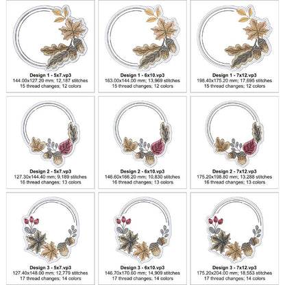 EW452 - Autumn Leaves Coasters