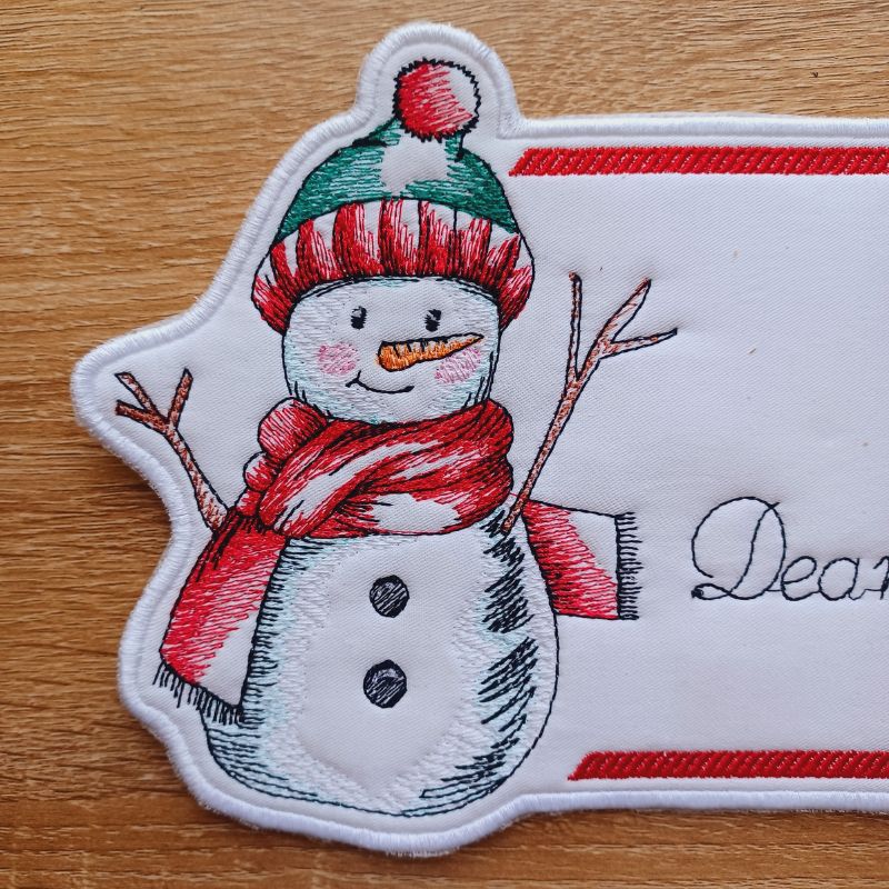 EW454 - Christmas Postcard Toppers