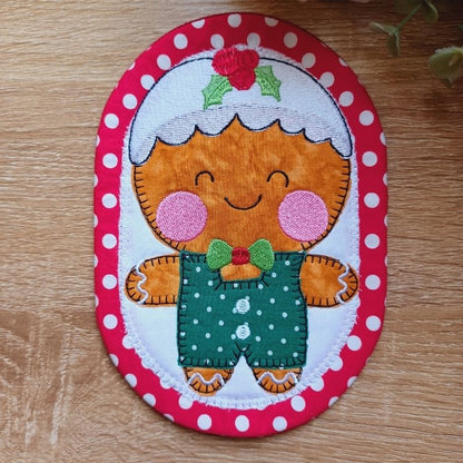 EW459 - ITH Gingerbread Mug Rugs
