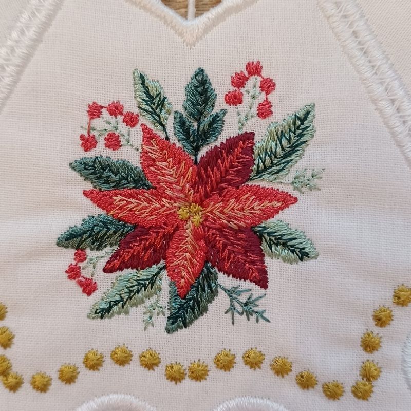 EW461 - Christmas Cutwork Topper 1