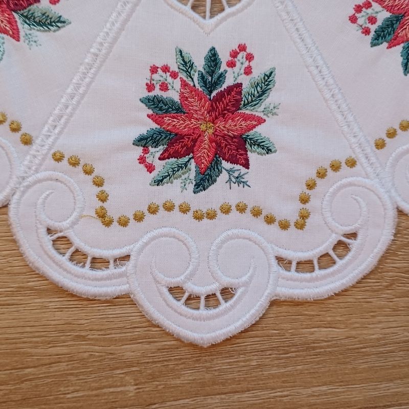 EW461 - Christmas Cutwork Topper 1