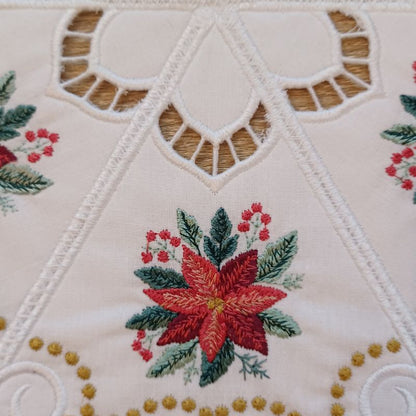 EW461 - Christmas Cutwork Topper 1