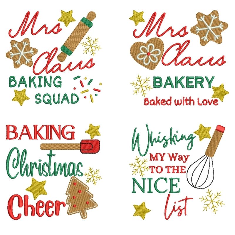 EW463 - Christmas Bakery