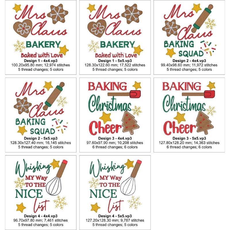 EW463 - Christmas Bakery