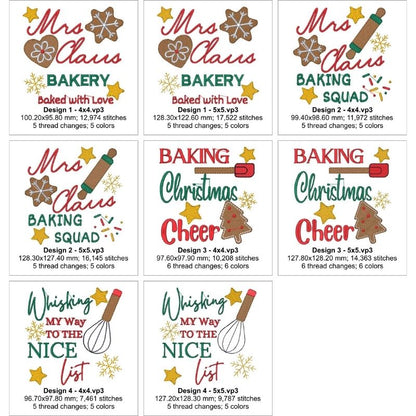 EW463 - Christmas Bakery