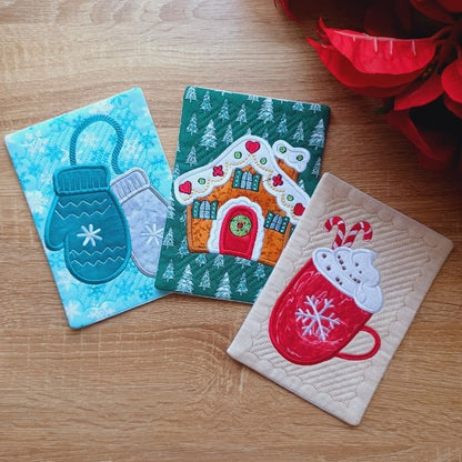 EW472 - ITH Winter Mug Rugs