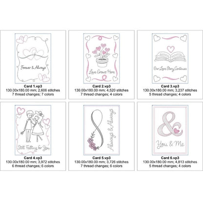 EW476 - Love Card Designs