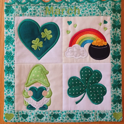 EW481 - ITH Mini House Quilt - March