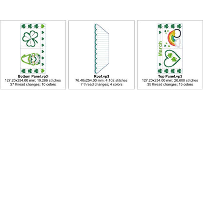 EW481 - ITH Mini House Quilt - March