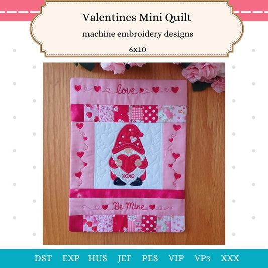EW482 - Valentines Mini Quilt