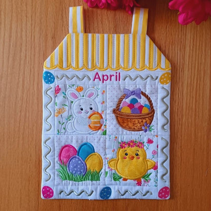 EW485 - ITH House Mini Quilt Collectable - April