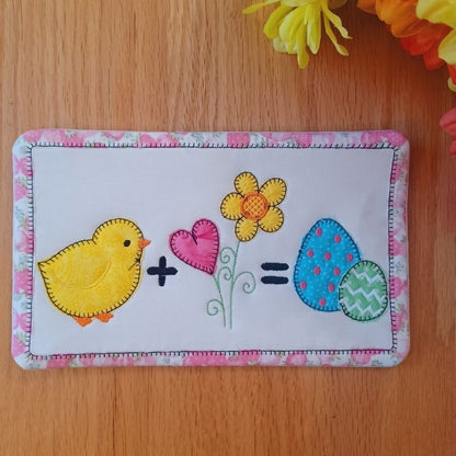 EW489 - ITH Easter Equation Mug Rugs