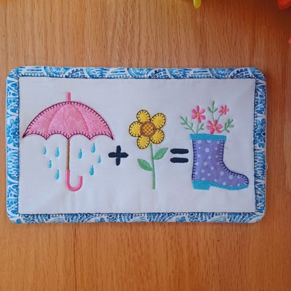 EW489 - ITH Easter Equation Mug Rugs