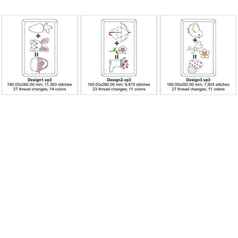 EW489 - ITH Easter Equation Mug Rugs