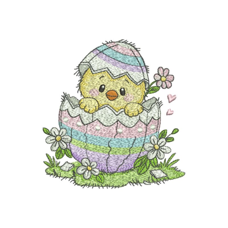 EW490 - Cute Easter Chick