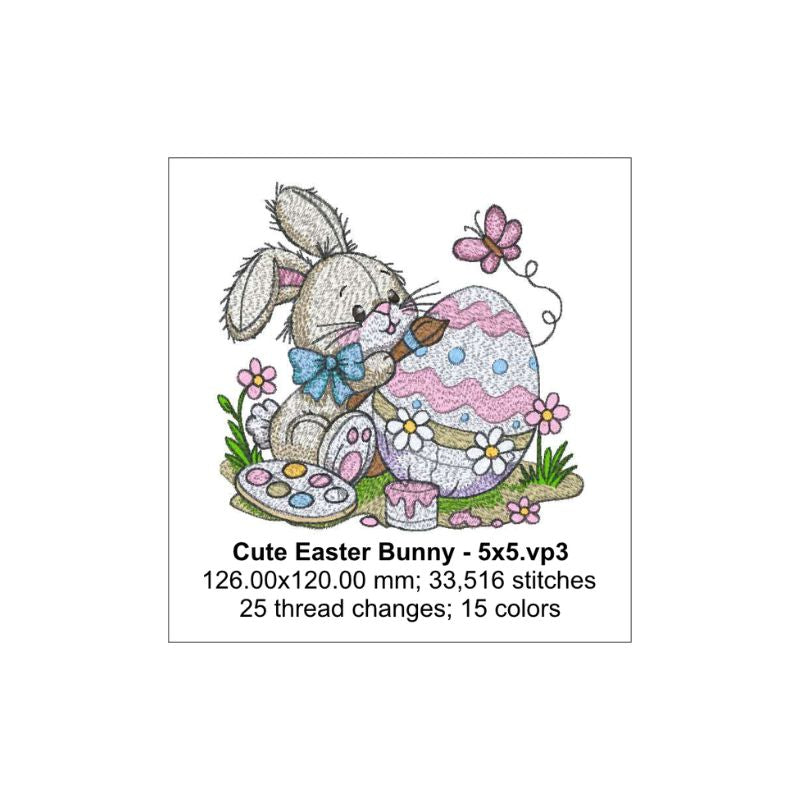 EW492 - Cute Easter Bunny