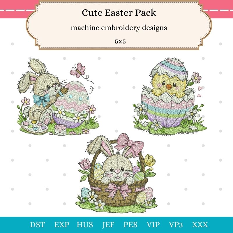 EW493 - Cute Easter Pack