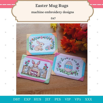 EW497 - ITH Easter Mug Rugs