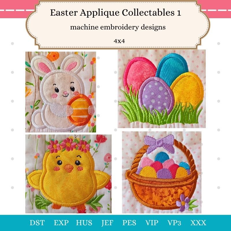 EW500 - Easter Applique Collectables 1