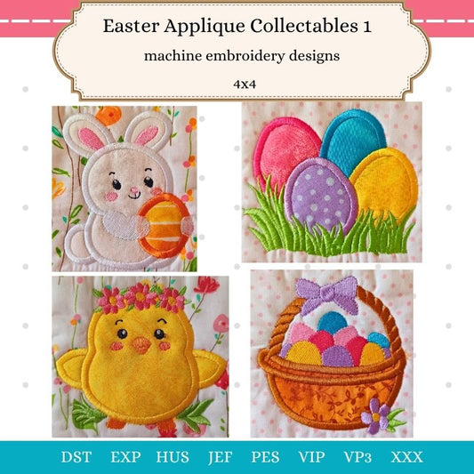 EW500 - Easter Applique Collectables 1