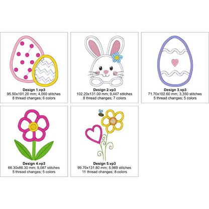 EW501 - Easter Applique Collectables 2