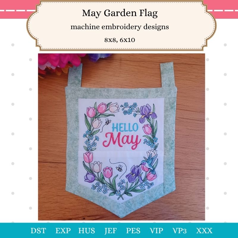 EW506 - May Garden Flag