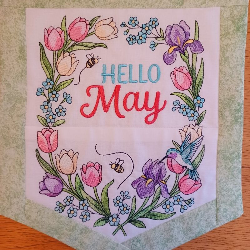 EW506 - May Garden Flag