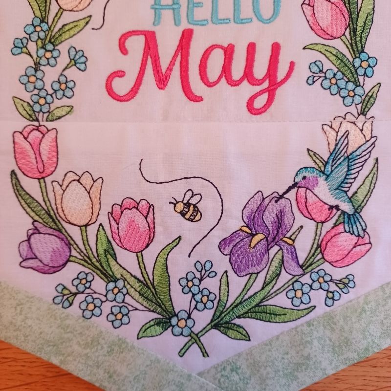 EW506 - May Garden Flag
