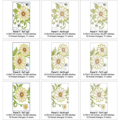 EW515 - ITH Daisy App Table Runner