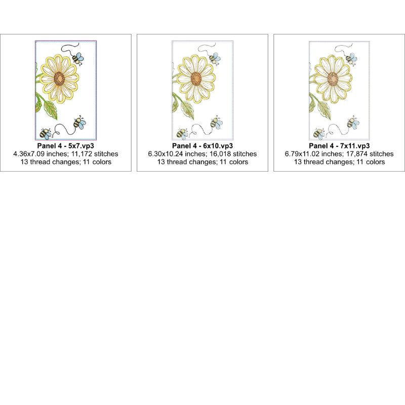 EW515 - ITH Daisy App Table Runner